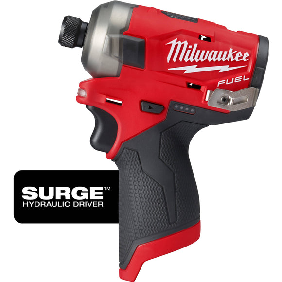 2551-20 Milwaukee M12 FUEL SURGE 1/4" Hex Hydraulic Driver