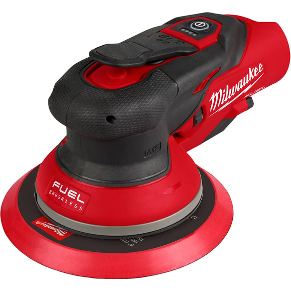 2585-20 Milwaukee M12 FUEL 6" Random Orbital Sander (3/16")