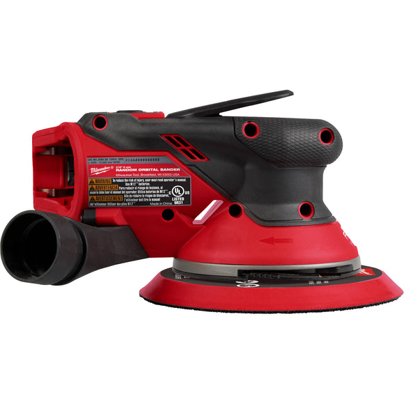 2585-20 Milwaukee M12 FUEL 6" Random Orbital Sander (3/16")
