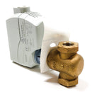 259-02006 Siemens Powermite VF 599 Series Valves 1/2" 2 Way N.C. LN BR Or FxF-1