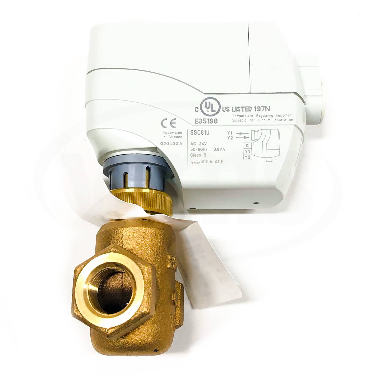 259-02055 Siemens Powermite VF599 Valve, 1/2" - 0