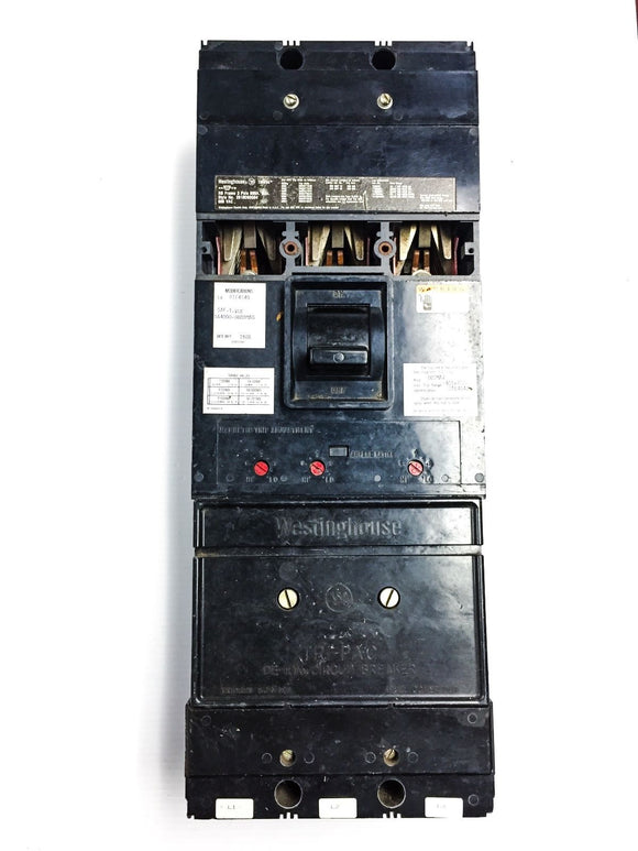 2610D80G04 Westinghouse Tri-Pac Circuit Breaker NB Frame, 3 Pole, 800 Amp