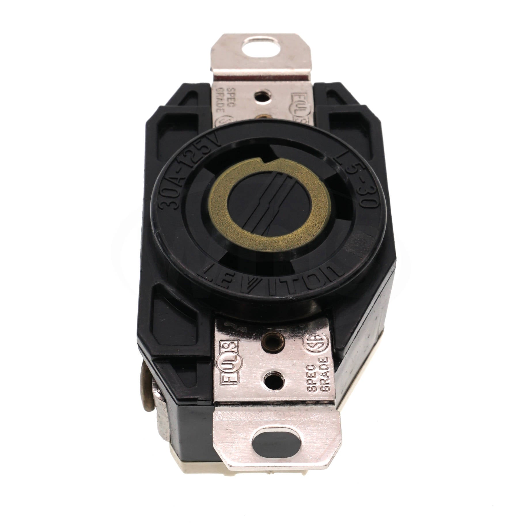 Leviton 2610 Lock Receptacle 125VAC 2 Pole 3 Wire