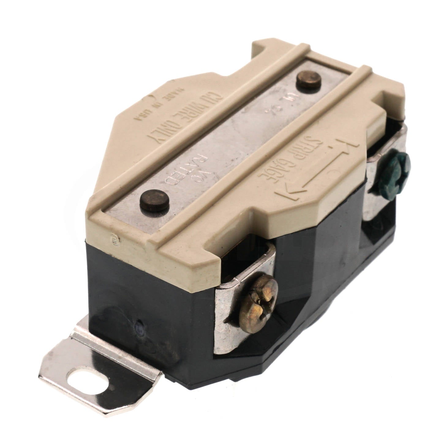 Leviton 2610 Lock Receptacle 125VAC 2 Pole 3 Wire - 0