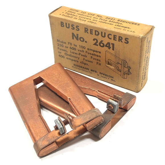 2641 Bussmann Reducers 70-100AMP, 250-600Volts