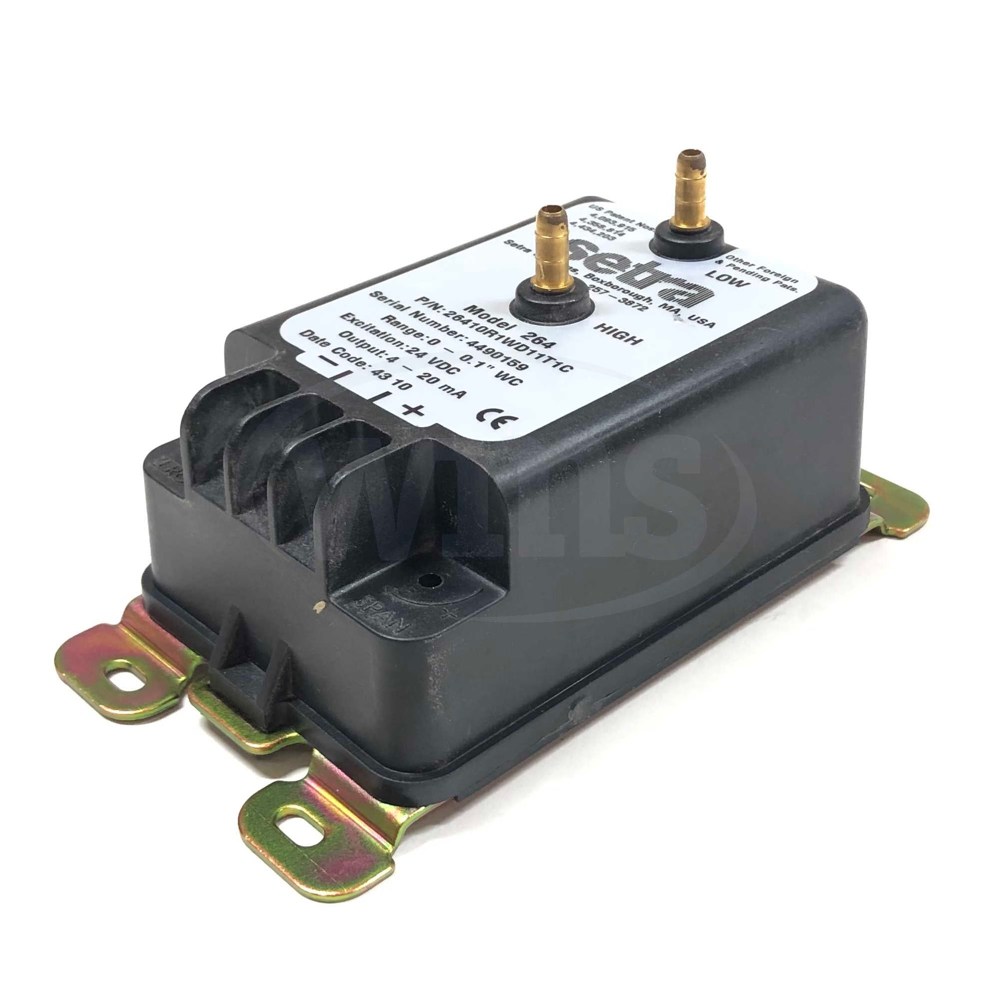 26410R1WD11T1C Setra Differential Pressure Transducer, 24 VDC