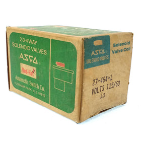 27-464-1 ASCO Solenoid Valve Coil, 115VAC 60Hz - 0