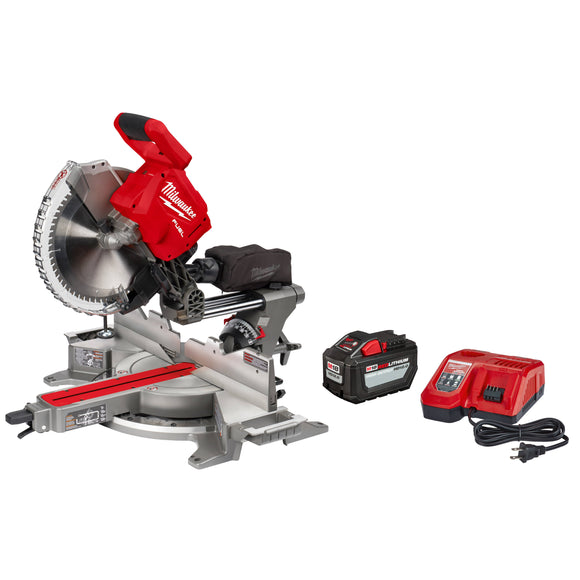 Milwaukee 2739-21HD M18 FUEL 12" Dual Bevel Sliding Compound Miter Saw Kit
