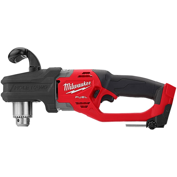 2807-20 Milwaukee M18 FUEL Hole Hawg Right Angle Drill with 1/2" Keyed Chuck