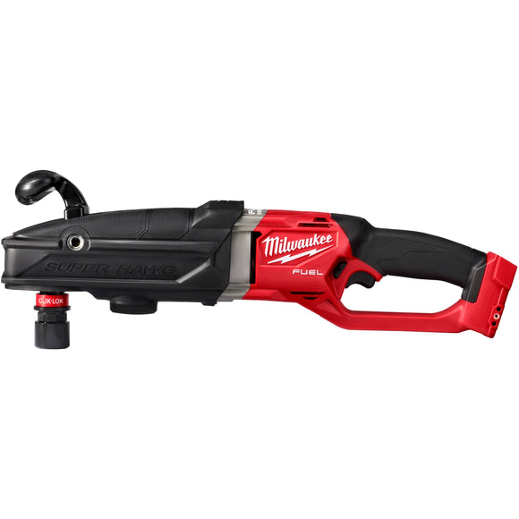 2811-20 Milwaukee M18 FUEL SUPER HAWG Right Angle Drill with QUIK-LOK