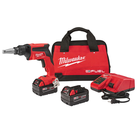2866-22 Milwaukee M18 FUEL Drywall Screw Gun Kit
