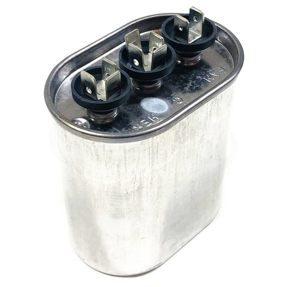 291-2053 Carrier Run Capacitor, Oval, 370VAC 20/5uF
