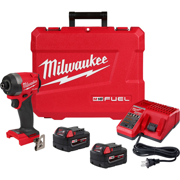 2953-22 Milwaukee M18 FUEL 1/4" Hex Impact Driver Kit