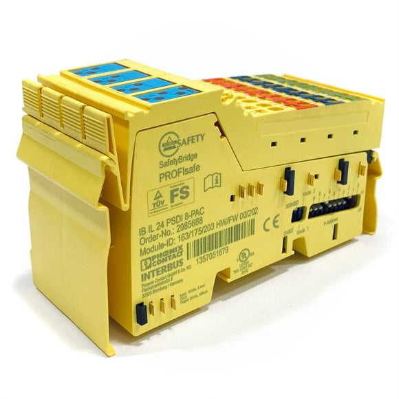 2985688  Phoenix Contact Input Module, 24VDC, DIN Rail, Spring Terminal