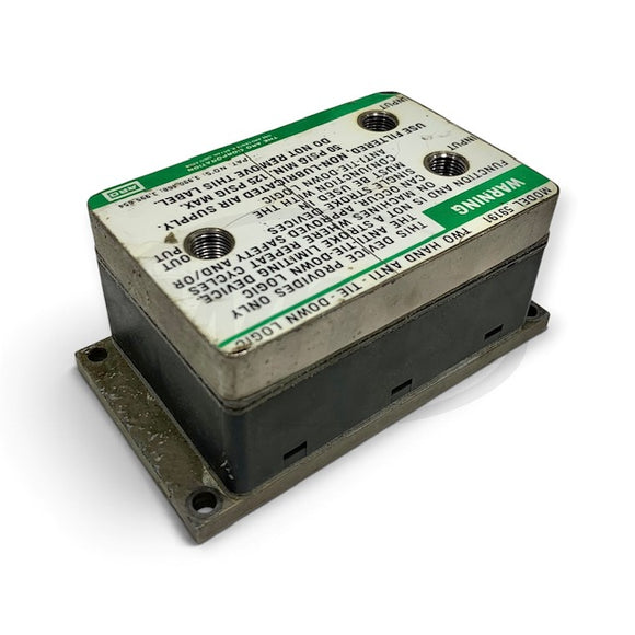 59191 ARO Two-Hand Anti-Tie-Down Pneumatic Logic Control Valve