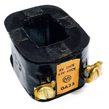 0A23 Allen-Bradley Magnetic Coil, 12 V/60 CY, 6 V/25 CY