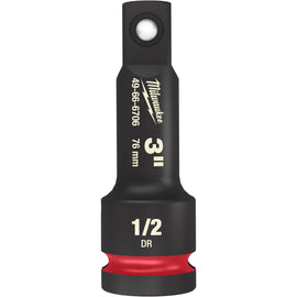 49-66-6706 Milwaukee SHOCKWAVE Impact Duty  1/2" Drive 3" Extension