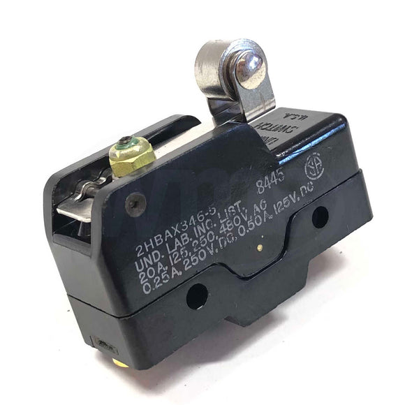 2HBAX346-5 Unimax Switch 20A, 125, 250, 480V, AC, 0.25A, 250V, DC, 0.50A, 125V