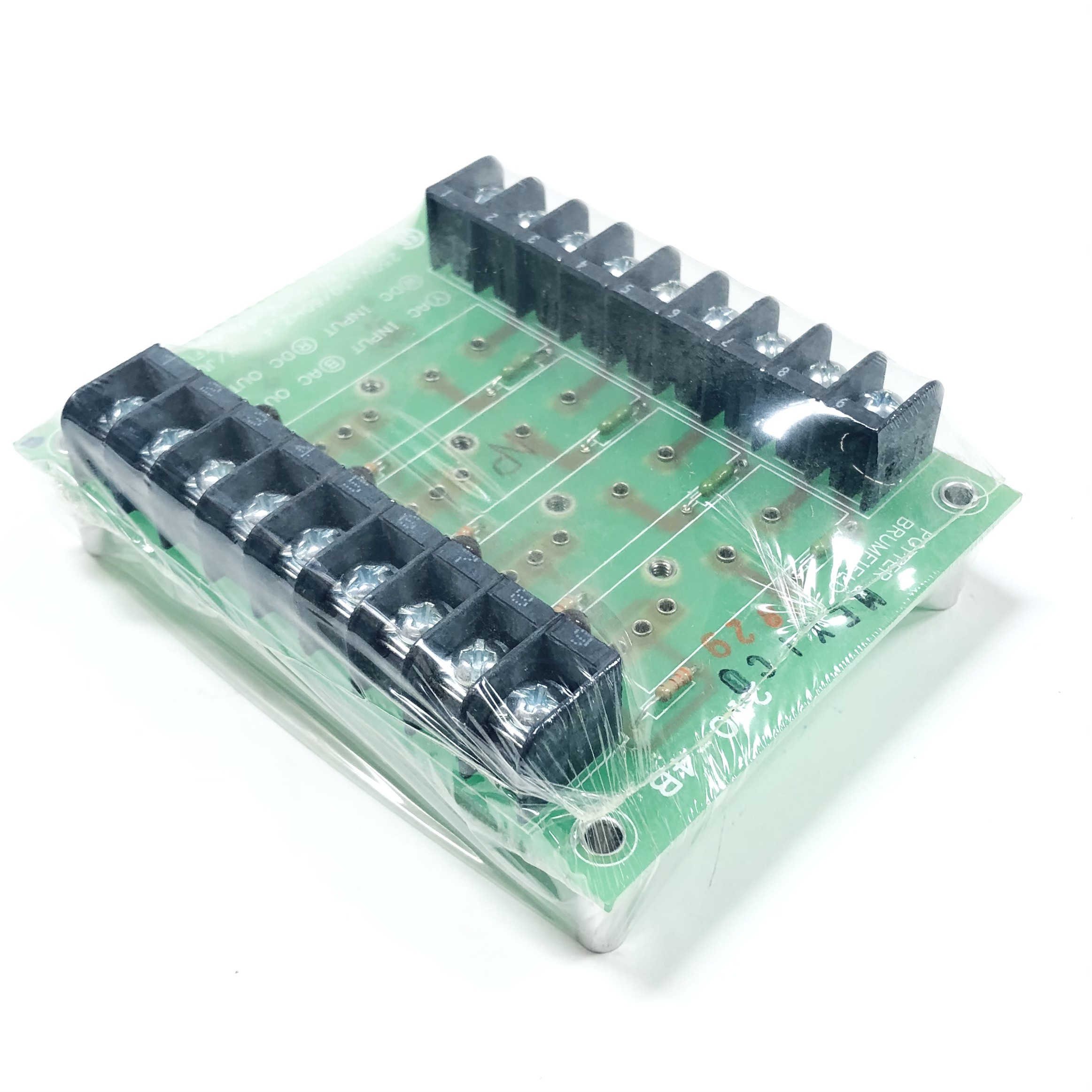 2IO4B Potter & Brumfield Mounting Board, 120/250V, 50/60Hz, 4 Amp