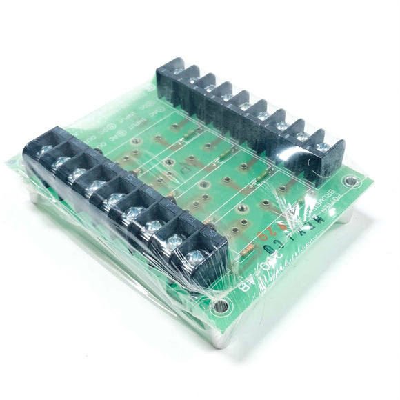 2IO4B Potter & Brumfield Mounting Board, 120/250V, 50/60Hz, 4 Amp