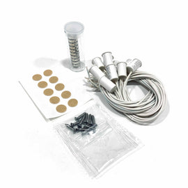 N20RS-12-W George Risk Industries Recessed Magnetic Switch Set 10 Pack