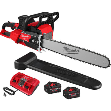 2827-22 Milwaukee M18 FUEL 20" Dual Battery Chainsaw Kit