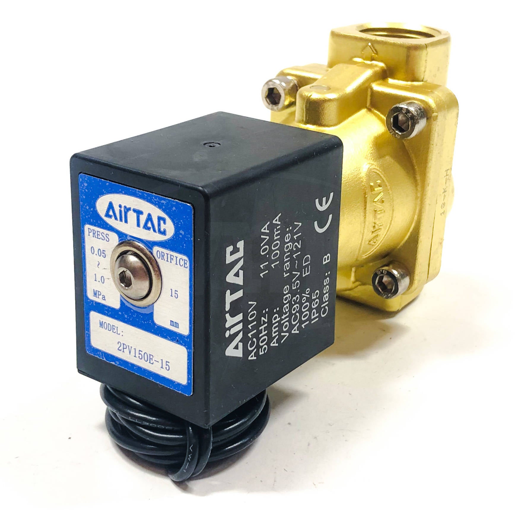 2PV150E-15 MFD Pneumatics / Airtac Electromagnetic Water Valve