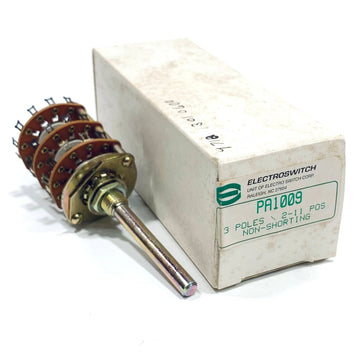 PA-1009 Electroswitch Rotary Switch 3 Pole/2-11 Pos