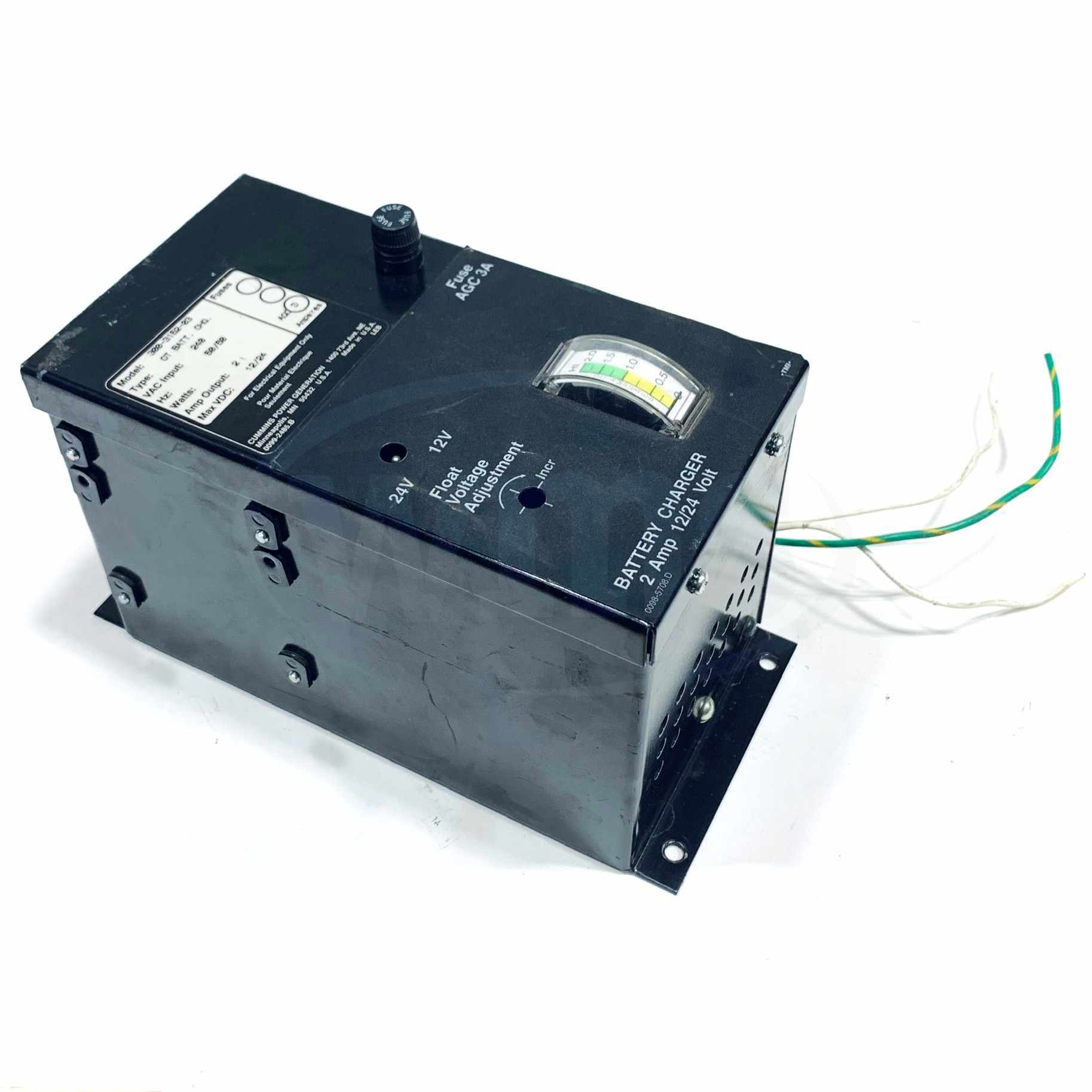 300-3152-03 Cummins 2 Amp OT Battery Charger, 12/24VDC