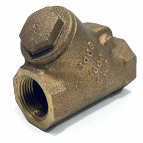 Stockham 1" Bronze Y Check Valve, 300S 1000 CWP