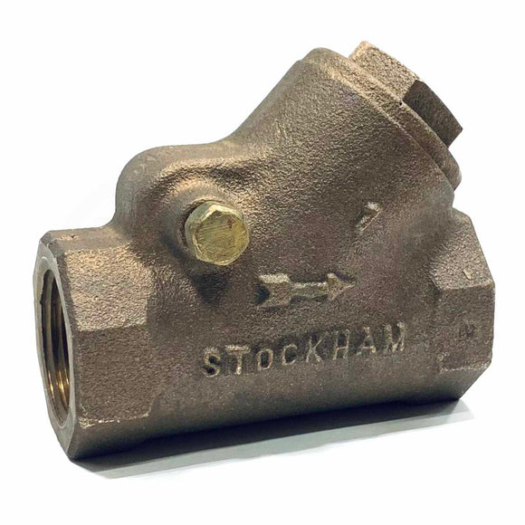 Stockham 1" Bronze Y Check Valve, 300S 1000 CWP