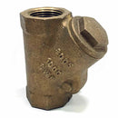 Stockham 1" Bronze Y Check Valve, 300S 1000 CWP-4