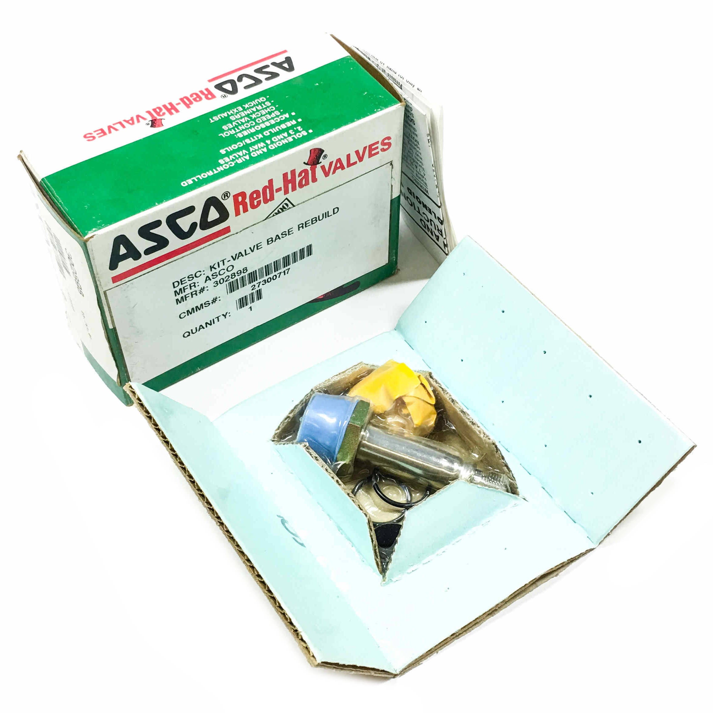 302898 Asco Red-Hat Valve, Solenoid Valve Rebuild Repair Kit