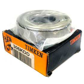306KDD Timken Single Row Ball Bearing, 30mm x 72mm x 19mm