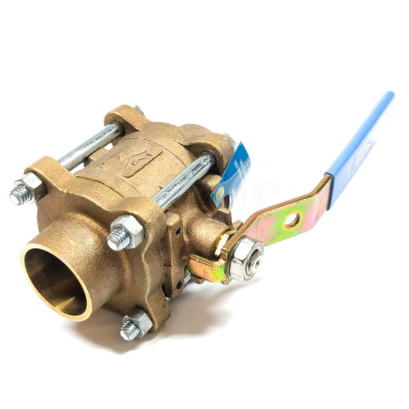 30BS1F02 Millwaukee Valve Company Ball Valve, 1-1/2", 600 WOG