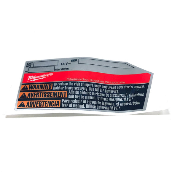 31-44-7008 Milwaukee Handle Housing Assembly