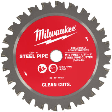 48-40-4062 Milwaukee 1/2" - 1" Steel Pipe Cutting Blade