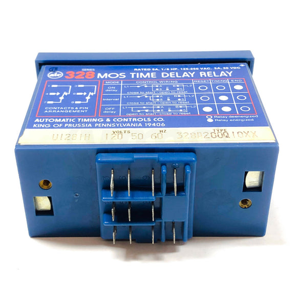 328A200010XX Automatic Timing & Controls CO Series 328 Mostime Delay Relay