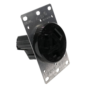 Leviton 5207 30 Amp Flush Receptacle, 125/25Volts