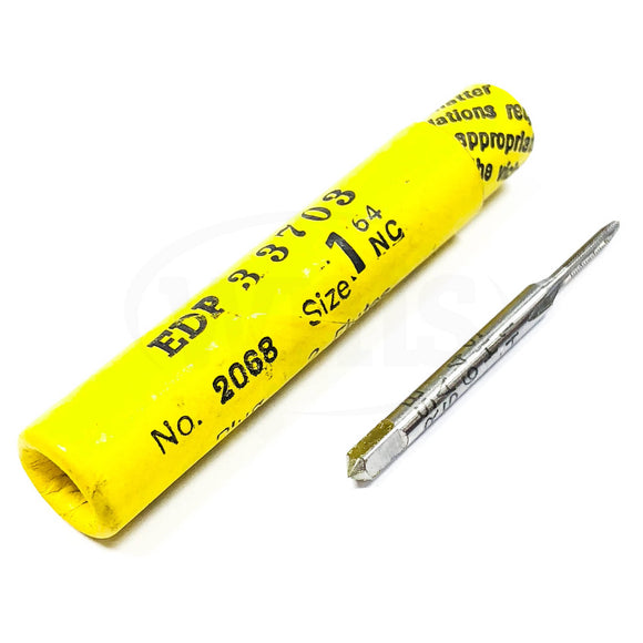 Morse 33703 2-Flute Plug Hand Tap, #1-64