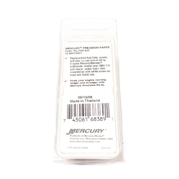 35-896375K01 Mercury Fuel Filter Kit