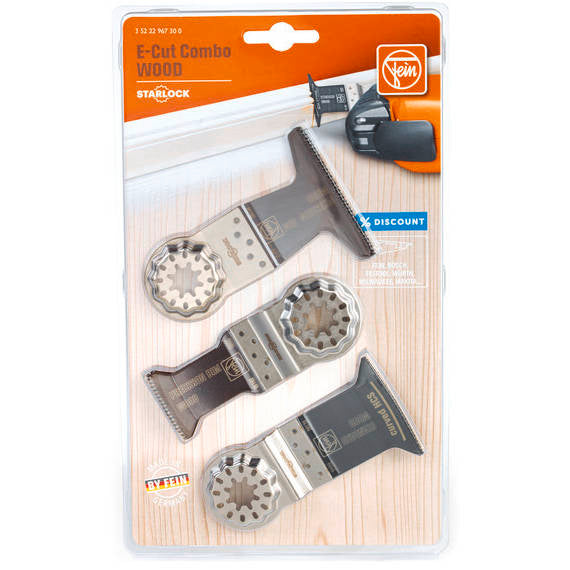 35222967300 Fein E- Cut Combo Starlock Wood