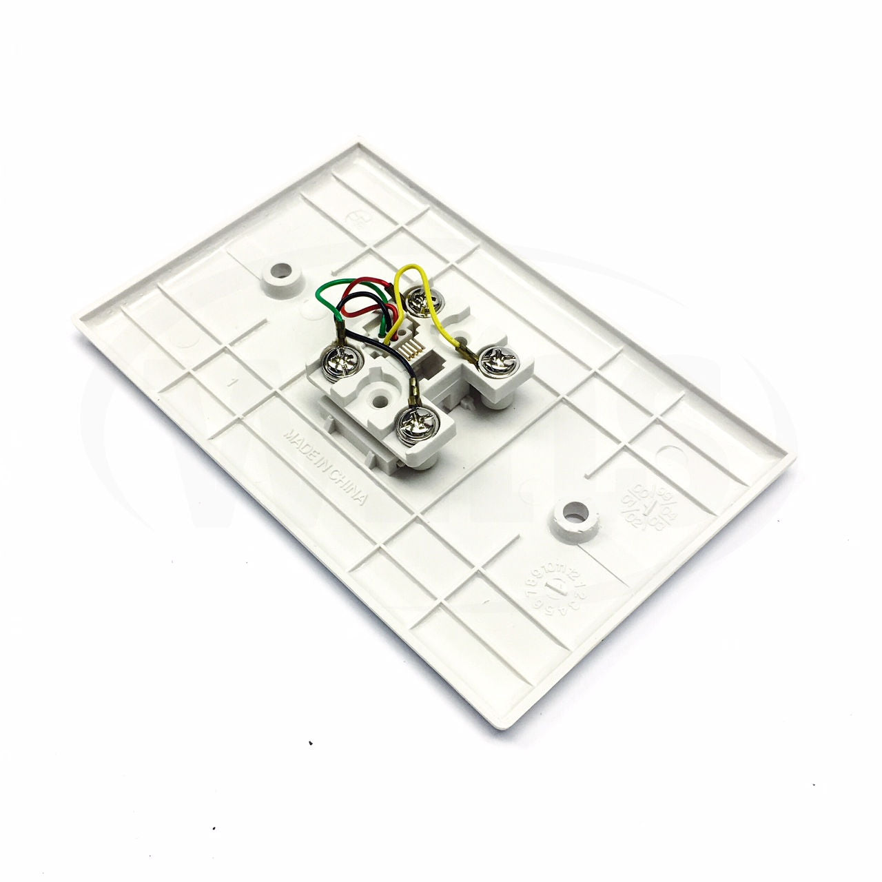 3533-4W Eagle Electric Voice/Data Modular Jack