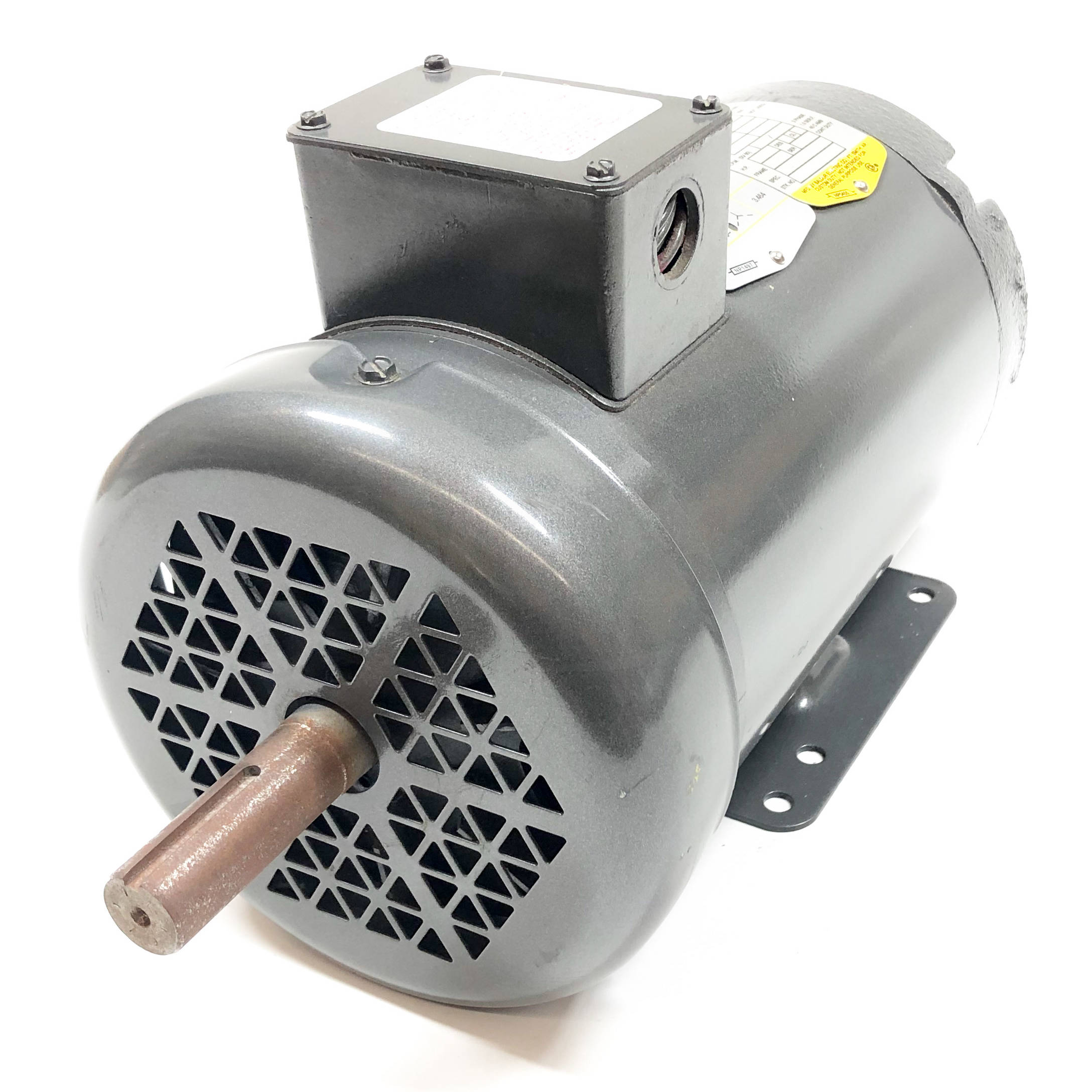 35J811Y442 Baldor 3/4HP Tapered Shaft Electric Motor, 575RPM