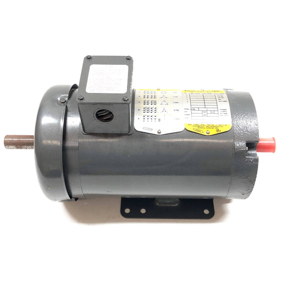 35J811Y442 Baldor 3/4HP Tapered Shaft Electric Motor, 575RPM