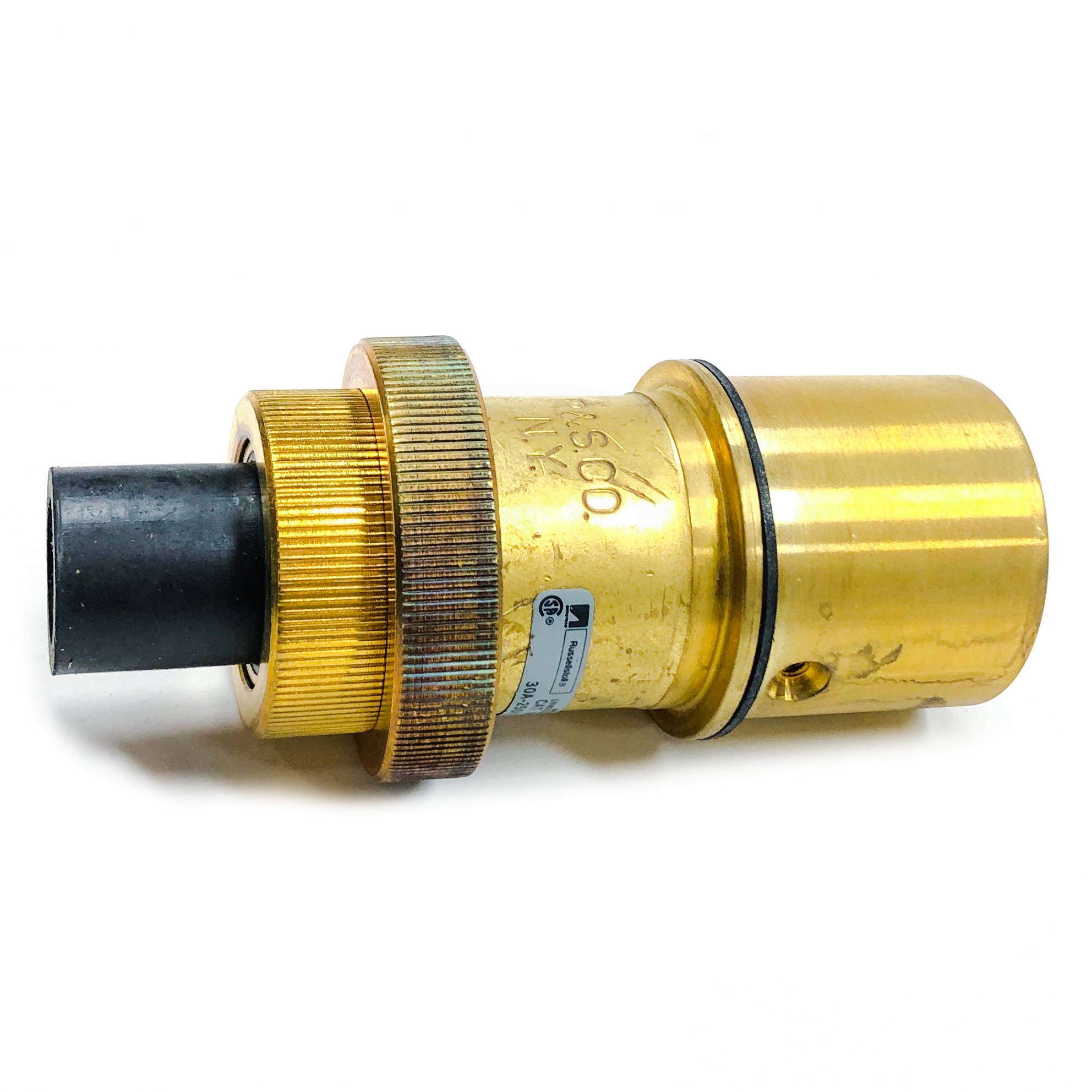 Cast Bronze Male Connector, 3 Wire, 4 Pole - 0