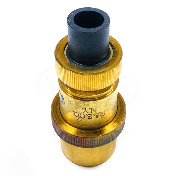 Cast Bronze Male Connector, 3 Wire, 4 Pole