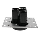 Pass & Seymour 3802 Flush Receptacle, 30 Amp, 125 VAC-2