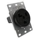 Pass & Seymour 3802 Flush Receptacle, 30 Amp, 125 VAC-5