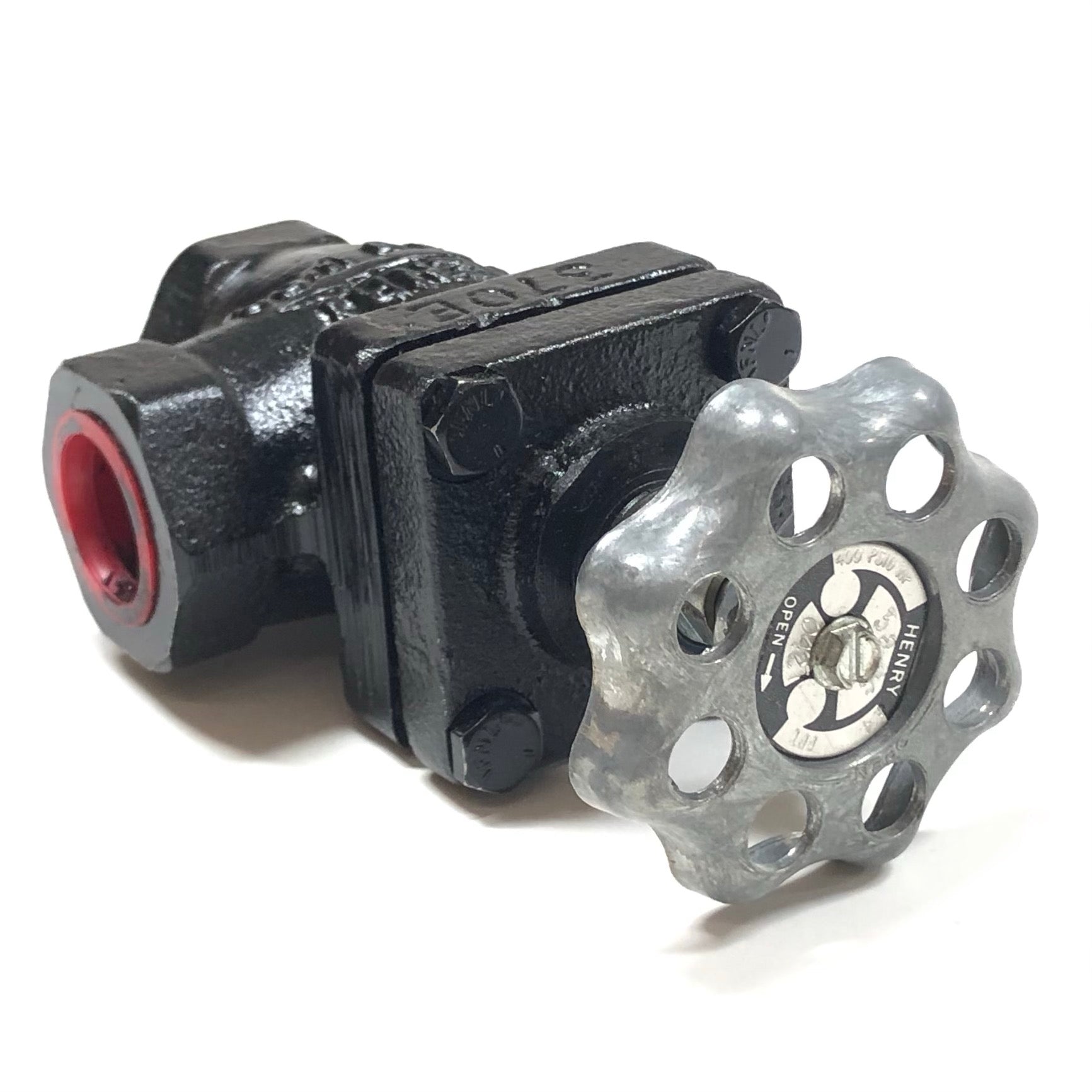 380G Henry Ammonia Handwheel Angle Shut-Off Valve - 0